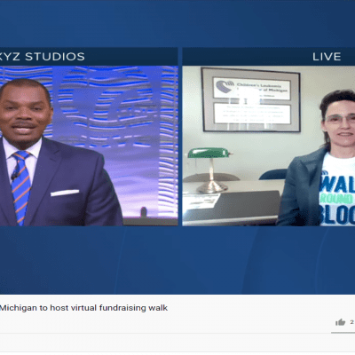  WXYZ-TV Detroit | Channel 7 (6/4/20): Children’s Leukemia Foundation of Michigan to host virtual fundraising walk
